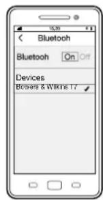 B&W T7 - Verbinding per Bluetooth - 2