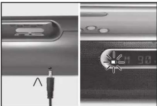 PEAQ PPB200BTB - LADDA BATTERIER - 1
