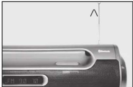PEAQ PPB200BTB - ADJUSTING ANTENNA - 1
