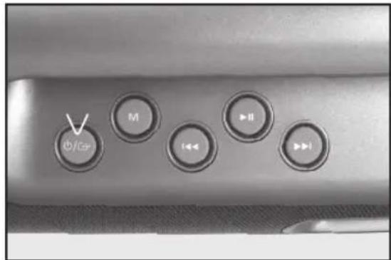 PEAQ PPB200BTB - ACCENSIONE/SPEGNIMENTO - 1