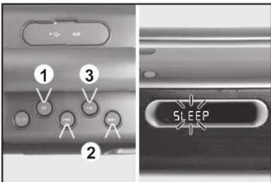 PEAQ PPB200BTB - TEMP. APAGADO AUTOMÁTICO (HORA DE APAGADO) - 1
