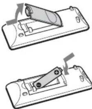 SONY CMTX3CDR - De afstandsbedieningCLAarmaken - 1