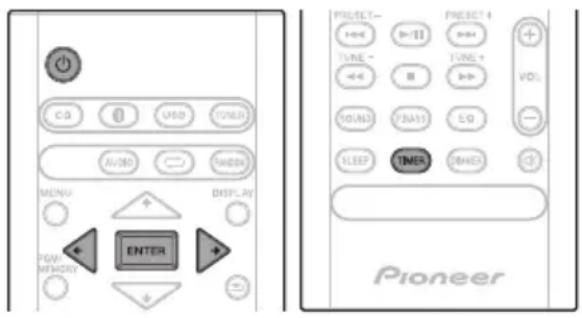 PIONEER XSMC02D - Instellen van de klok - 1