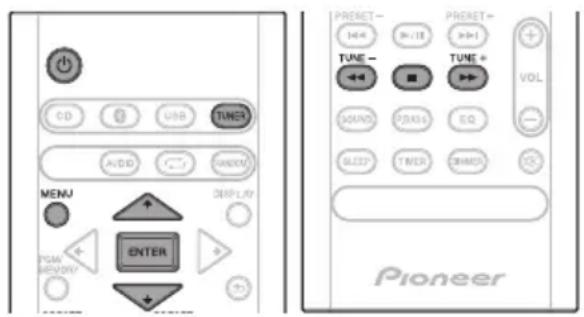 PIONEER XSMC02D - Lyssna pa fm - 1