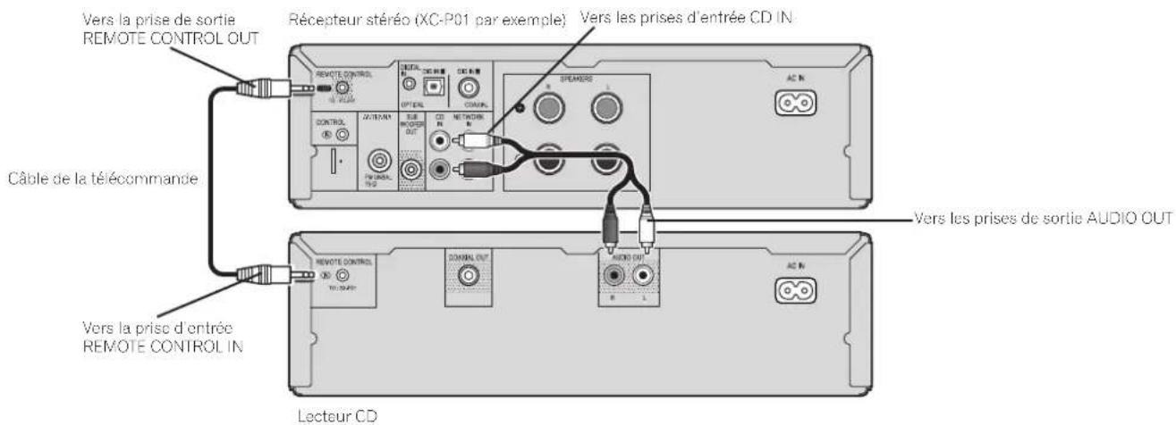 PIONEER XCP1DAB - Raccordement de périphériques de lecture - 1