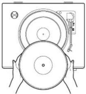 TEAC MCD800 - Lagg en skiva på skiv spelaren. - 1
