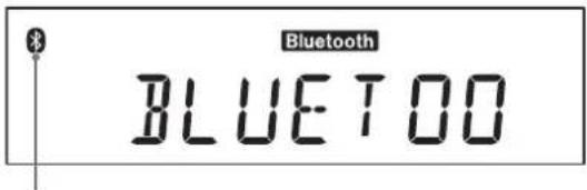 TEAC MCD800 - Tryck på CD/Bluetooth/USB-knappen for att valja "Bluetooth". - 3