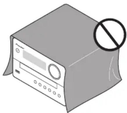 PIONEER XEM26 - WARNING - 1