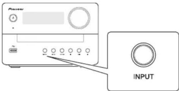 PIONEER XEM26 - Selecteren van een signaalbron - 1
