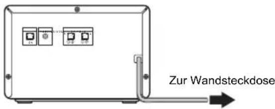 PIONEER XEM26 - Stromversorgung anschließen - 1