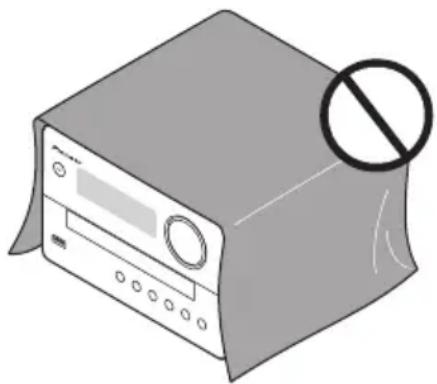 PIONEER XEM26 - WAARSCHUWING - 1