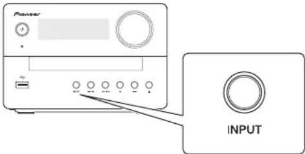 PIONEER XEM26 - Выбор источника - 1