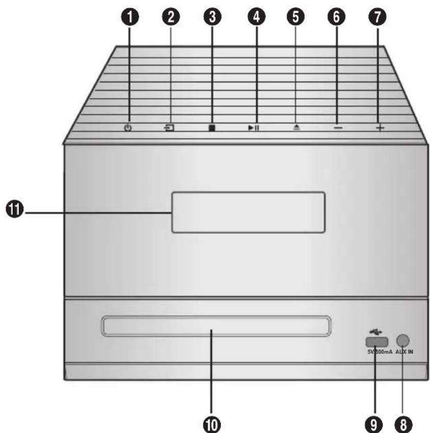SAMSUNG MMJ430D - Panoul frontal/superior - 1