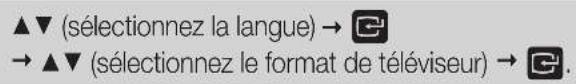 SAMSUNG MMJ430D - Procédure de réglage des paramètres initiaux - 1