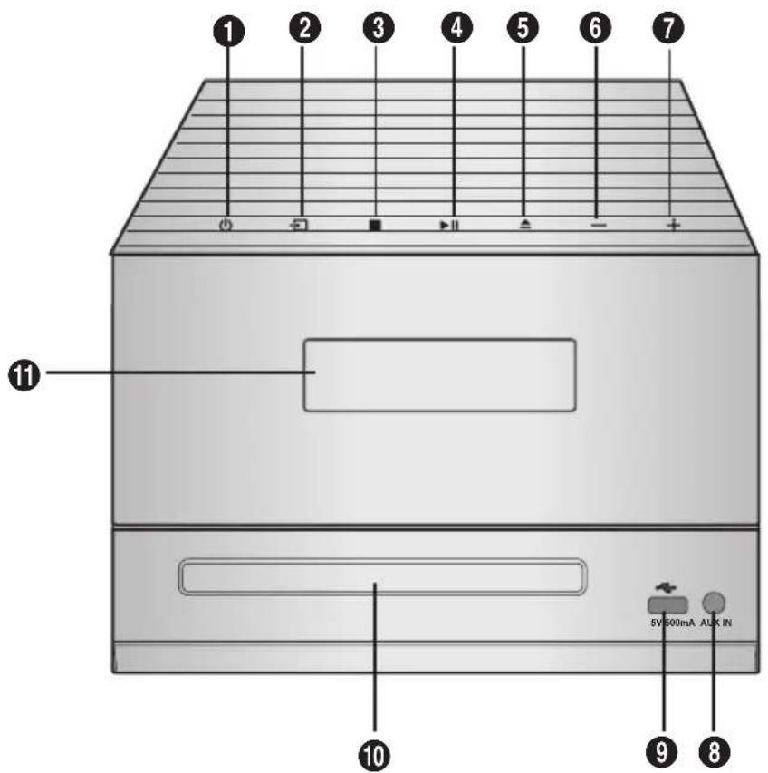 SAMSUNG MMJ430D - Predni a horni panel - 1