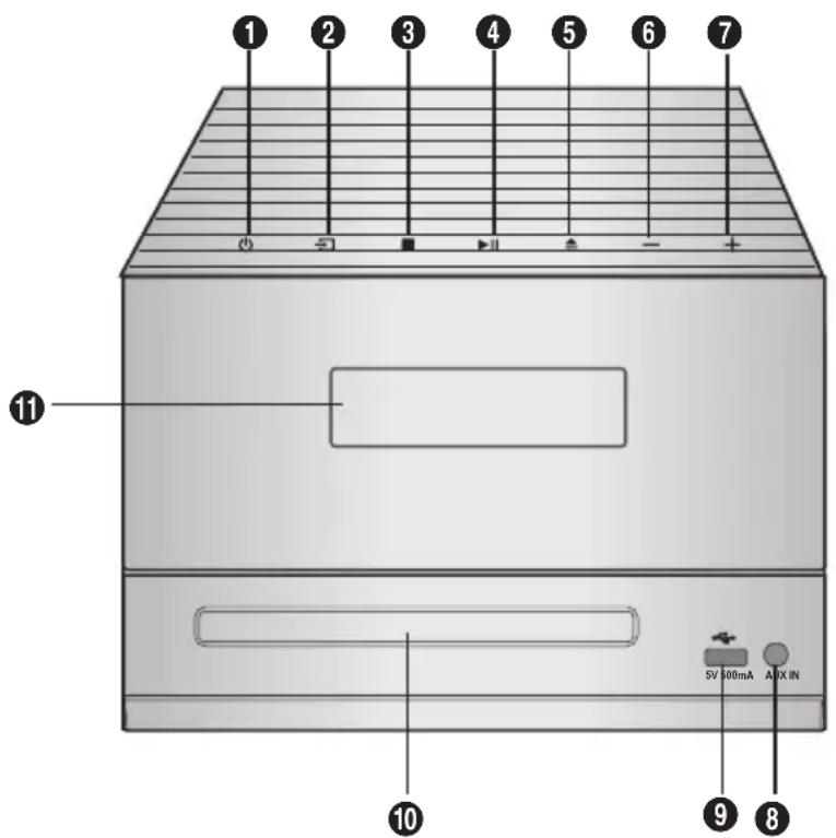SAMSUNG MMJ430D - Eπpός/επάνω ὄψη - 1