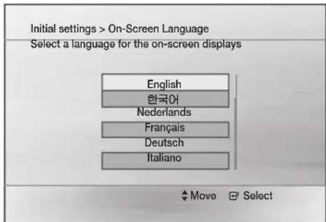 SAMSUNG MMJ430D - Ersteinstellungen konfigurieren - 3