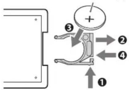 JVC NXW5BE - To replace the battery in the remote control - 1