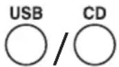 JVC NXW5BE - Impostare la sorgente su "USB" o "CD". - 1