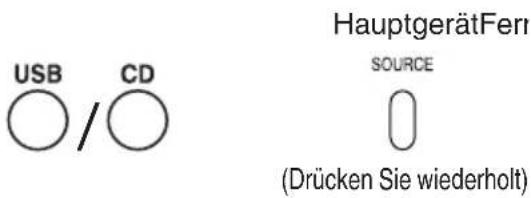 JVC NXW5BE - Stellen Sie die Quelle auf „USB“ oder „CD“ ein. - 1