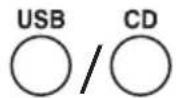 JVC NXW5BE - Stel de bron op "USB" of "CD" in. - 1