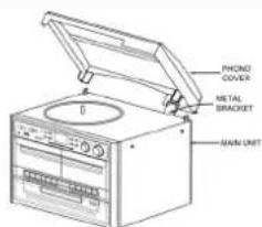 Soundmaster MCD4500 - Stofkap installeren - 1