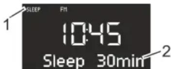 SONORO Stereo - Zeitinterval für Sleeptimer einstellen - 1