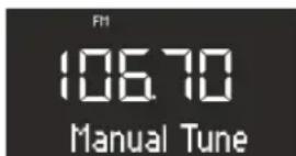 SONORO Stereo - Ricerca manuale delle emittenti - 1
