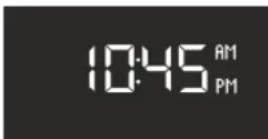 SONORO Stereo - Indstilling af klokkeslaetsformat - 1