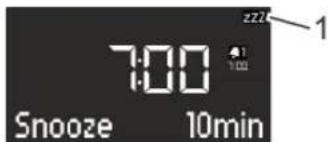 SONORO Stereo - Impostare la funzione Snooze - 1