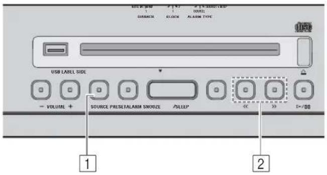 YAMAHA Restio ISX803D - Selecting the FM station - 1