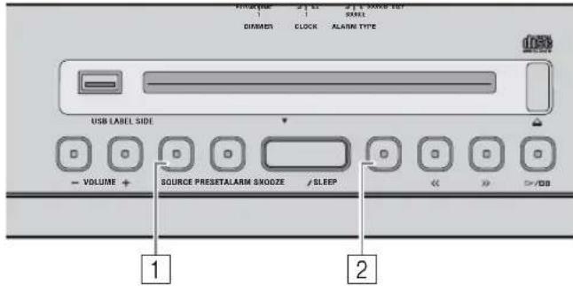 YAMAHA Restio ISX803D - Selezione di una stazione FM preselezionata - 1