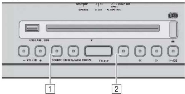 YAMAHA Restio ISX803D - Selecting preset DAB stations - 1