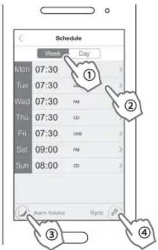 YAMAHA Restio ISX803D - Réglage de Weekly Alarm avec DTA CONTROLLER - 1