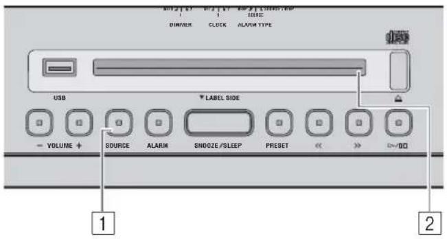 YAMAHA Restio ISX803D - Bovenpaneel - 1