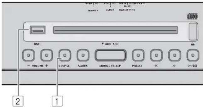 YAMAHA Restio ISX803D - Écoute d'un apparéil USB - 1