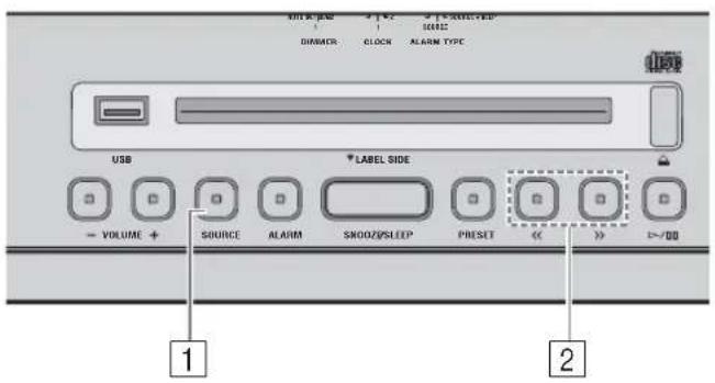 YAMAHA Restio ISX803D - Einstellen der DAB-Radiosender - 1