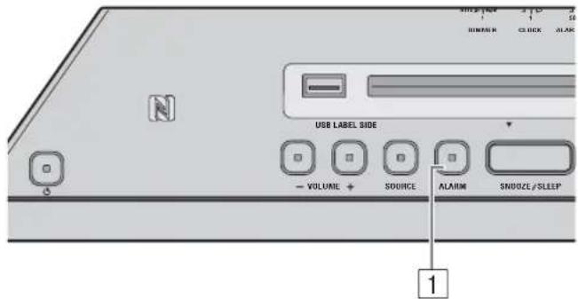 YAMAHA Restio ISX803D - Turning the alarm on/off - 1