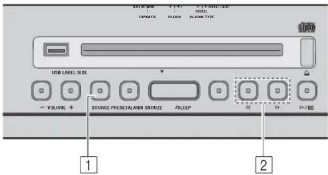 YAMAHA Restio ISX803D - Selección de la emisión FM - 1