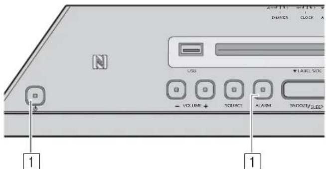 YAMAHA Restio ISX803D - Disattivazione della sveglia - 1