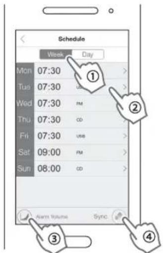 YAMAHA Restio ISX803D - Programación de Weekly Alarm con DTA CONTROLLER - 1