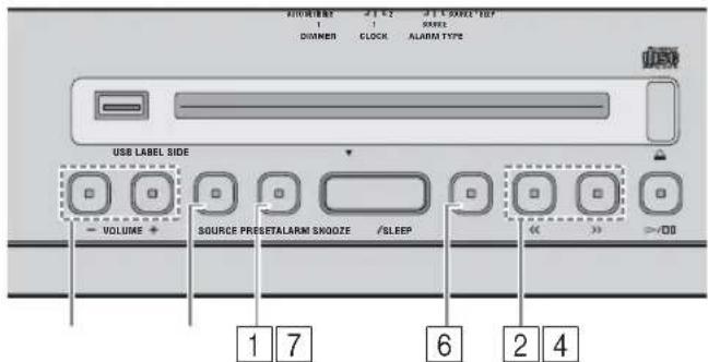 YAMAHA Restio ISX803D - Set the alarm time and alarm type - 1