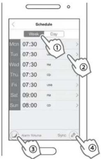 YAMAHA Restio ISX803D - Impostazione di Weekly Alarm con DTA CONTROLLER - 1