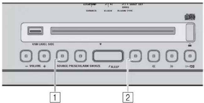 YAMAHA Restio ISX803D - Välja Förinställda DAB-stationer - 1