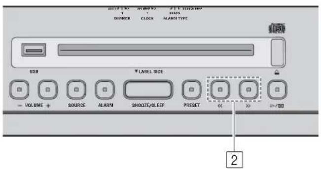 YAMAHA Restio ISX803D - Impostazione dell'ora - 1