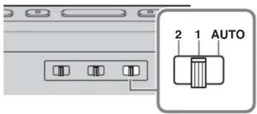 YAMAHA Restio ISX803D - JUSTERA LJUSSTYRKAN PÅ FRONTPANELENS DISPLAY - 1