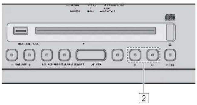 YAMAHA Restio ISX803D - Setting the time - 1