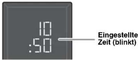 YAMAHA Restio ISX803D - Einstellen der Zeit - 3