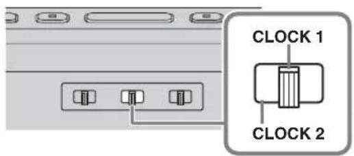 YAMAHA Restio ISX803D - Umstellen des Uhrentypes - 1