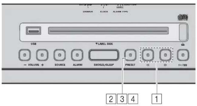 YAMAHA Restio ISX803D - Memorizzazione di stazioni FM (preselezioni) - 1